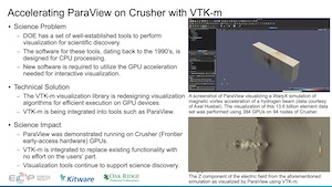 ParaView-VTK-m Crusher